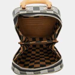 Pre Owned Louis Vuitton Grey Damier Colors Valisette Verticale