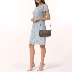 Pre Owned Louis Vuitton Damier Ebene Canvas Favorite MM Bag