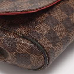Pre Owned Louis Vuitton Damier Ebene Canvas Favorite MM Bag