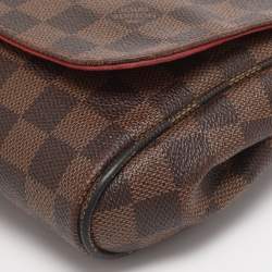 Pre Owned Louis Vuitton Damier Ebene Canvas Favorite MM Bag