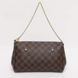 Pre Owned Louis Vuitton Damier Ebene Canvas Favorite MM Bag