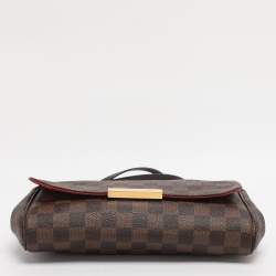 Pre Owned Louis Vuitton Damier Ebene Canvas Favorite MM Bag