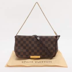 Pre Owned Louis Vuitton Damier Ebene Canvas Favorite MM Bag