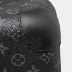 Pre Owned Louis Vuitton Black Monogram Eclipse Horizon 55