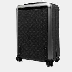 Pre Owned Louis Vuitton Black Monogram Eclipse Horizon 55