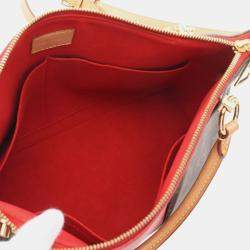 Pre Owned Louis Vuitton Brown Monogram V Tote MM