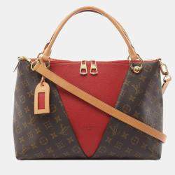 Pre Owned Louis Vuitton Brown Monogram V Tote MM