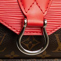 Pre Owned Louis Vuitton Brown Monogram Epi Saint Michel