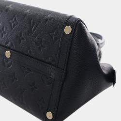 Pre Owned Louis Vuitton Black Monogram Empreinte Marais BB