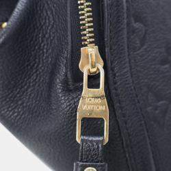 Pre Owned Louis Vuitton Black Monogram Empreinte Marais BB