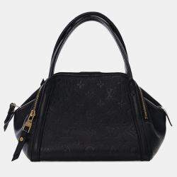 Pre Owned Louis Vuitton Black Monogram Empreinte Marais BB