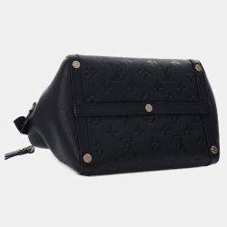 Pre Owned Louis Vuitton Black Monogram Empreinte Marais BB