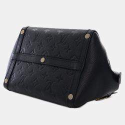 Pre Owned Louis Vuitton Black Monogram Empreinte Marais BB