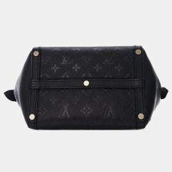 Pre Owned Louis Vuitton Black Monogram Empreinte Marais BB