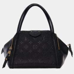 Pre Owned Louis Vuitton Black Monogram Empreinte Marais BB