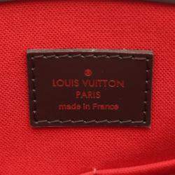 Pre Owned Louis Vuitton Brown Damier Ebene Verona MM