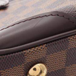 Pre Owned Louis Vuitton Brown Damier Ebene Verona MM