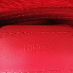 Pre Owned Louis Vuitton Red Epi Sac Plat PM