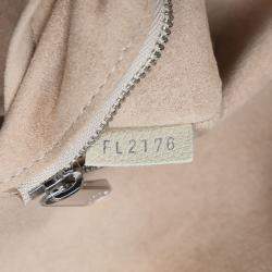 Pre Owned Louis Vuitton Beige/Black LockMe Cabas