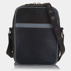 Pre Owned Louis Vuitton Blue Epi Monogram Danube PM
