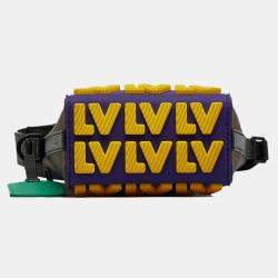 Pre Owned Louis Vuitton Brown Monogram LV Rubber Cruiser