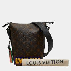 Pre Owned Louis Vuitton Brown Monogram LV Rubber Cruiser