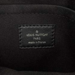 Pre Owned Louis Vuitton Black Damier Graphite 3D Amazone Sling Bag