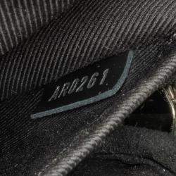 Pre Owned Louis Vuitton Black Damier Graphite 3D Amazone Sling Bag