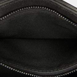 Pre Owned Louis Vuitton Black Monogram Taurillon Steamer Wearable Wallet