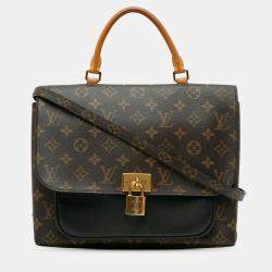 Pre Owned Louis Vuitton Brown Monogram Marignan