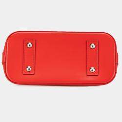 Pre Owned Louis Vuitton Red Epi Alma BB