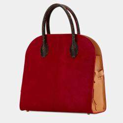 Pre Owned Louis Vuitton Brown Christian Louboutin Monogram Iconoclast Tote
