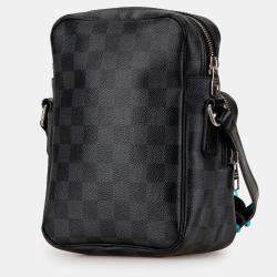 Pre Owned Louis Vuitton Black Damier Graphite Rem