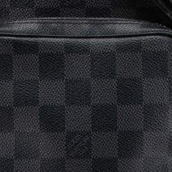 Pre Owned Louis Vuitton Black Damier Graphite Rem