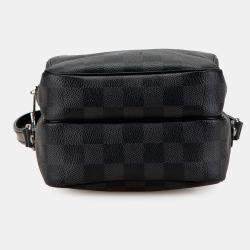 Pre Owned Louis Vuitton Black Damier Graphite Rem