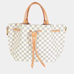 Pre Owned Louis Vuitton Damier Azur Canvas Girolata