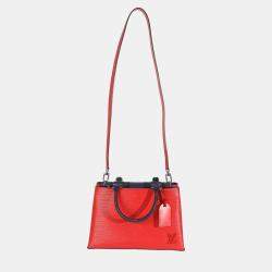 Pre Owned Louis Vuitton Coquelicot Epi Kleber PM