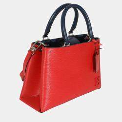 Pre Owned Louis Vuitton Coquelicot Epi Kleber PM
