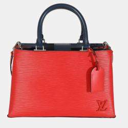 Pre Owned Louis Vuitton Coquelicot Epi Kleber PM