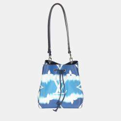 Pre Owned Louis Vuitton Blue Monogram Escale Canvas NeoNoe MM