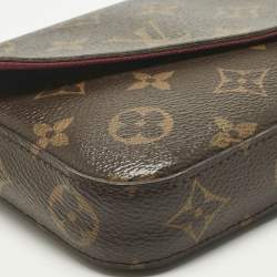 Pre Owned Louis Vuitton Monogram Canvas Pochette Felicie Bag