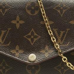 Pre Owned Louis Vuitton Monogram Canvas Pochette Felicie Bag