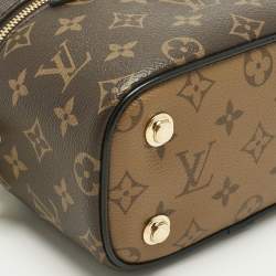 Pre Owned Louis Vuitton Monogram Reverse Canvas Vanity PM Bag