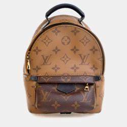 Pre Owned Louis Vuitton Reverse Monogram Palm Springs Mini