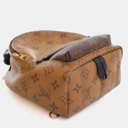 Pre Owned Louis Vuitton Reverse Monogram Palm Springs Mini