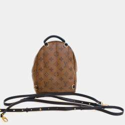 Pre Owned Louis Vuitton Reverse Monogram Palm Springs Mini