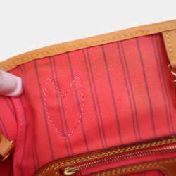 Pre Owned Louis Vuitton Brown Monogram V Neverfull MM