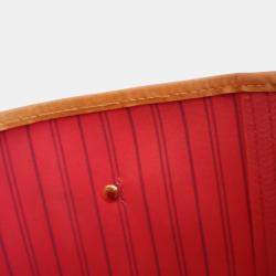 Pre Owned Louis Vuitton Brown Monogram V Neverfull MM