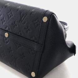 Pre Owned Louis Vuitton Black Monogram Empreinte Marais BB