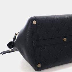 Pre Owned Louis Vuitton Black Monogram Empreinte Marais BB